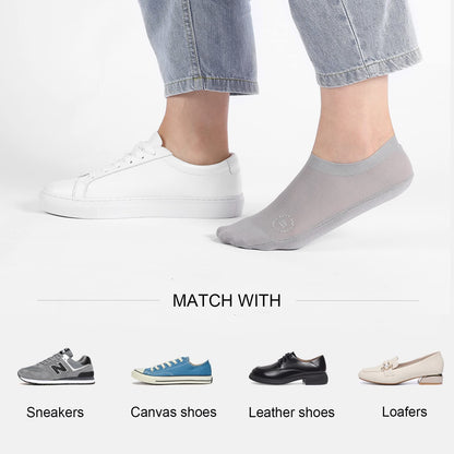🔥Best-Selling Unisex Ultra-Thin Non-Slip No-Show Socks