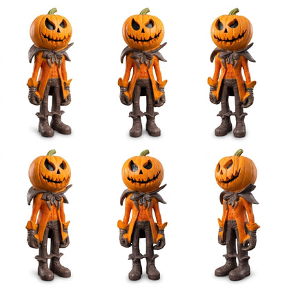 🎁🎉 50% OFF This Week! 🌟👻 Halloween Pumpkin Man Figurine 🎃