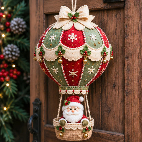 🎈LAST DAY 50% OFF - 🎈 Christmas Hot Air Balloon Hanging DIY Kit