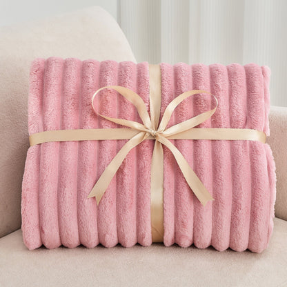 🎀Popular thickened plush nap blanket