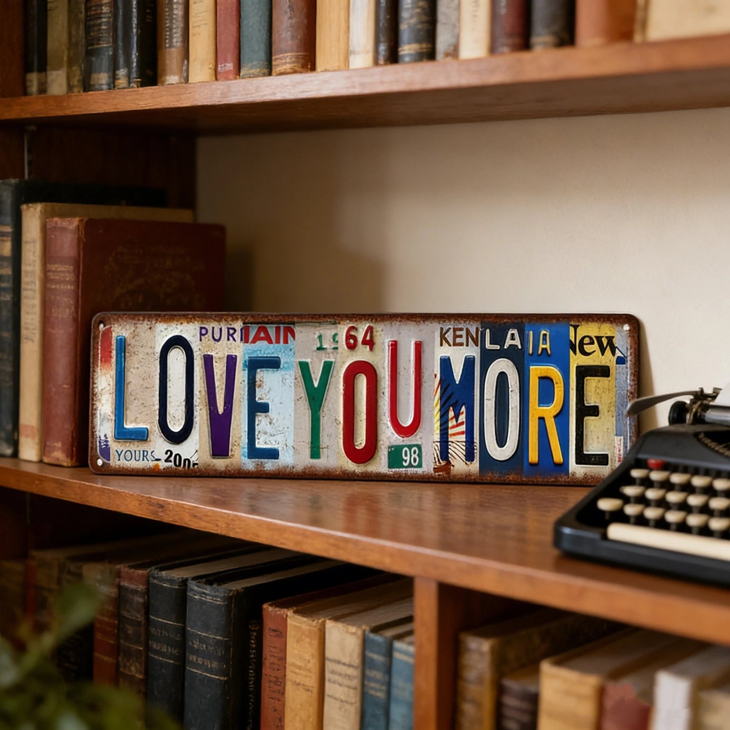 ❤️ 2D Romantic Metal Wall Decor(2D flat printing)