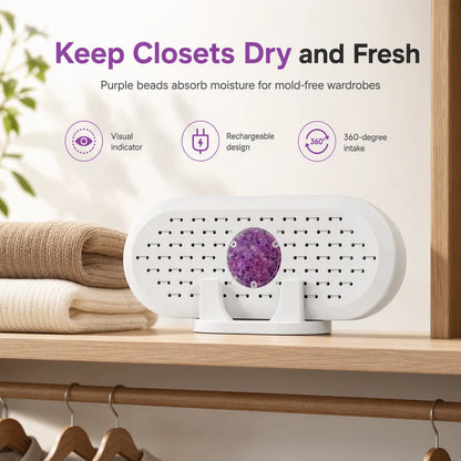 ⏳🔥LIMITED-TIME 50% OFF! ⏰Mini Reusable Household Dehumidifier.