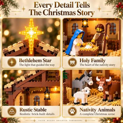 🔥🎄 50% OFF Today Only! ✨ Build the Beautiful Nativity Story