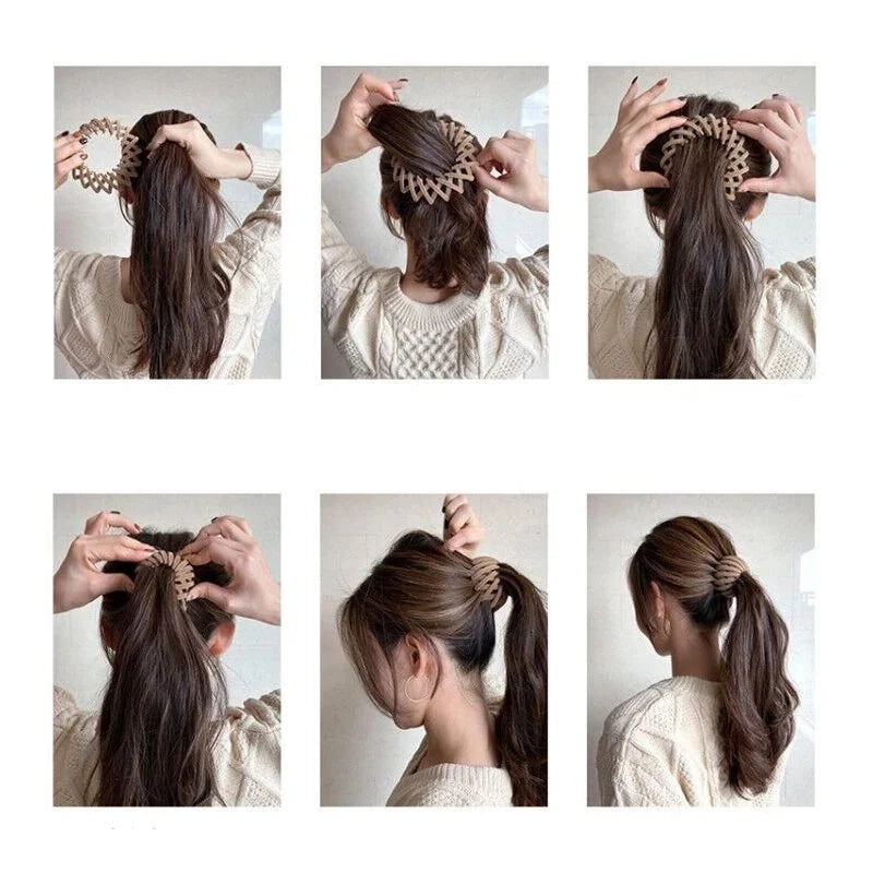 (🎄Early Christmas Sale - 49% OFF) Bird Nest Magic Hair Clip - Buy 5 Get Extra 20% OFF