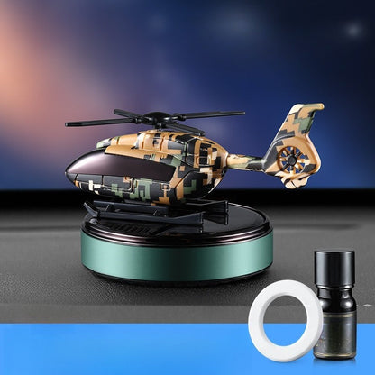 🚗 Solar Rotating Helicopter Car Diffuser – Automatic Spin & Long-Lasting Freshness ✨