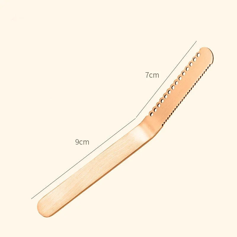 Professional 304 Stainless Steel 3-in-1 Butter Knife and Spreader
