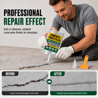 🛠️Waterproof Concrete Crack Filler for Indoor & Outdoor Use