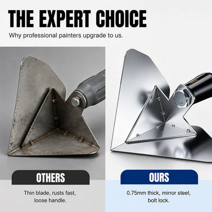 🎁2026 New Arrivals💥Stainless Steel Corner Trowel – Precise Corner Finishing, Anti-Rust, Ergonomic Handle ✨