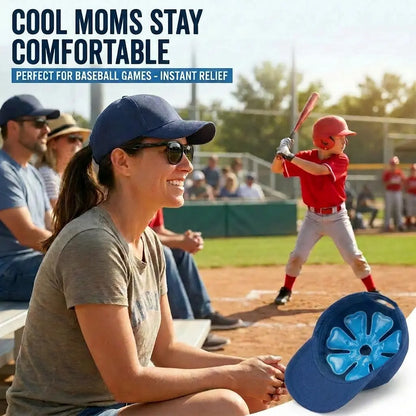 Reusable Cooling Gel Ice Packs for Hard Hats & Sun Hats