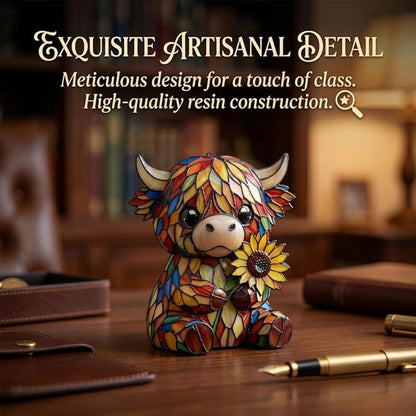 🐂Creative Highland Cow LED Night Light🌻