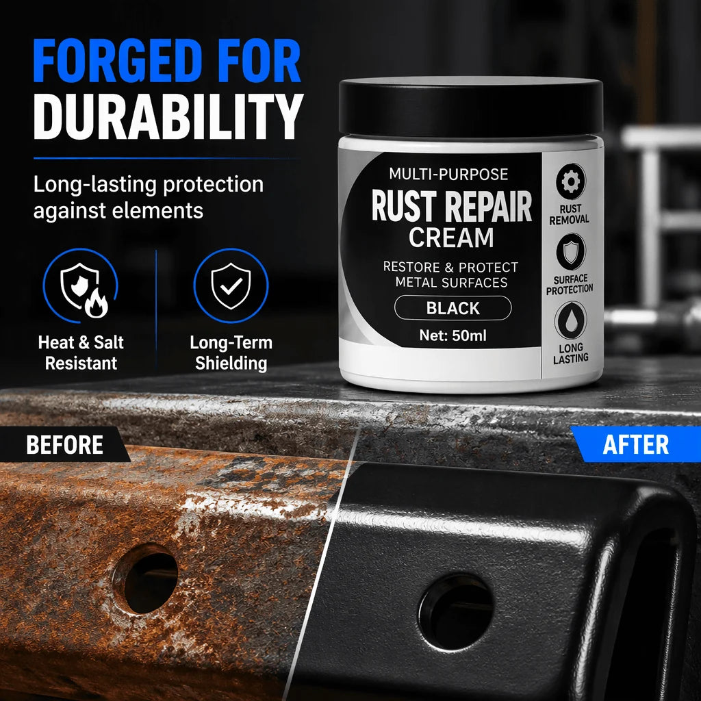 Multi-Purpose Rust Repair Cream for Cars & Household Metal