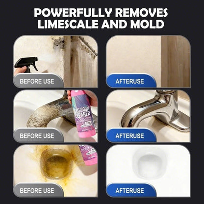 ✨ Bathroom Cleaner: Sparkle in Seconds, No Harsh Fumes✨