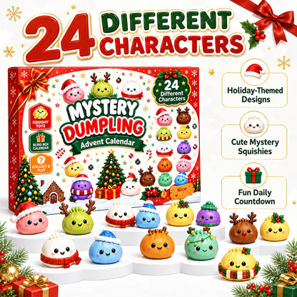 2026 Dumpling Squishy Advent Calendar