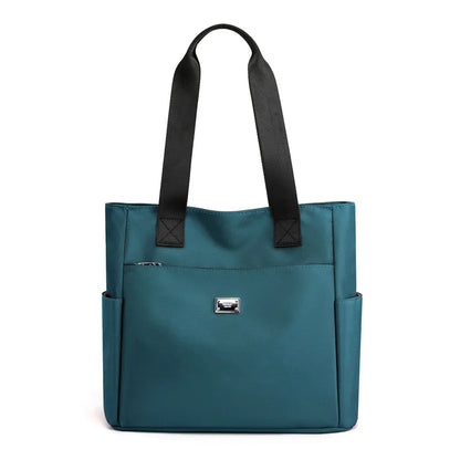 🔥Large Capacity Water Repellent Multi Pocket Nylon Shoulder Bag👜