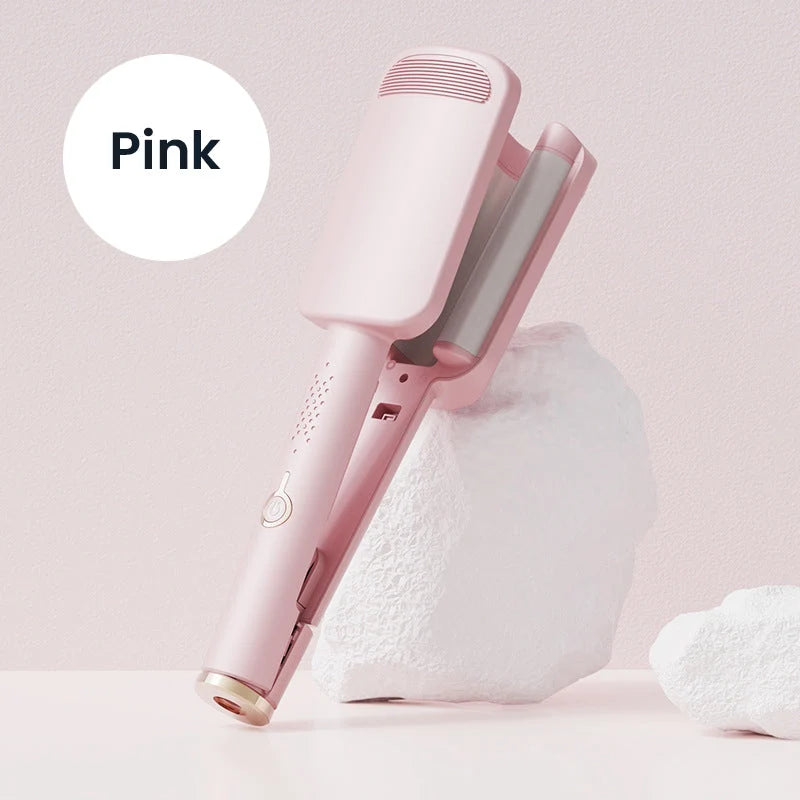 🌸 LIMITED-TIME 50% OFF! ✨ 32MM Wavy Hair Curler – Big Bouncy Curls, 4 Adjustable Heat Settings & Negative Ion Care – Salon-Quality Styling at Home 💇‍♀️