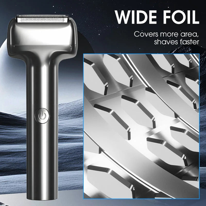 🪒men's Rechargeable Foil Electric Shaver ⚡🧔– Efficient Close Shaving, Cordless Portable Wet & Dry Beard Razor For Daily Grooming
