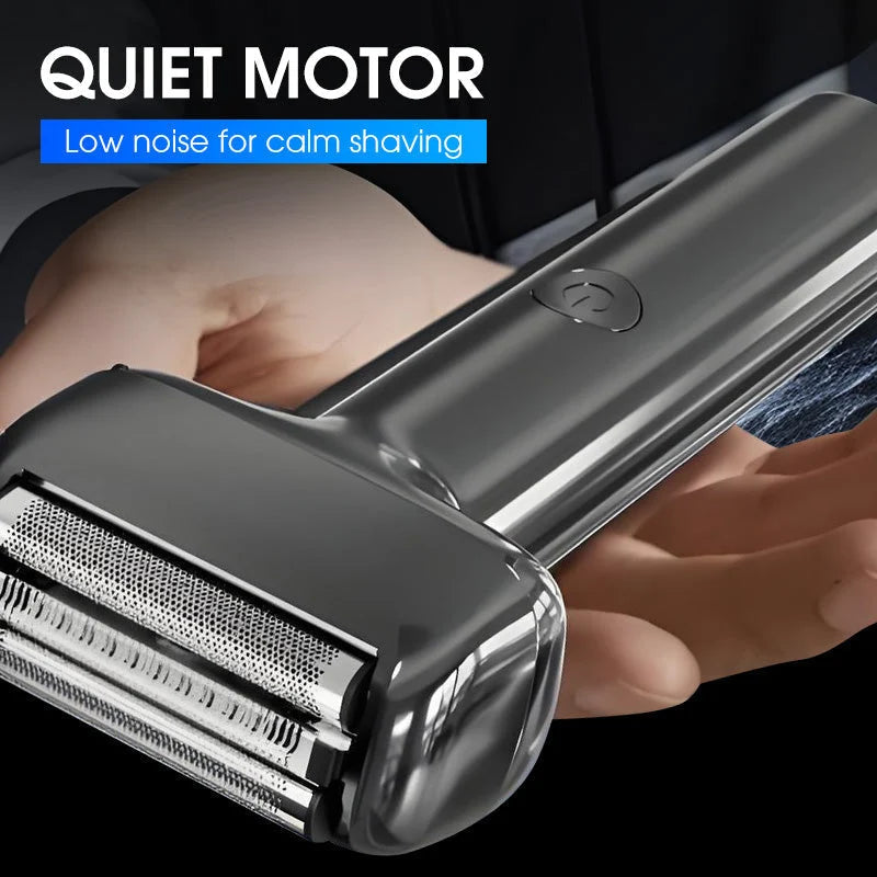 🪒men's Rechargeable Foil Electric Shaver ⚡🧔– Efficient Close Shaving, Cordless Portable Wet & Dry Beard Razor For Daily Grooming