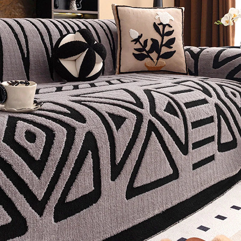 🔥50% OFF Sale!🔥🛋️ Cover Scratches & Add Warmth – Soft Plush Sofa Protector That Stays Put. Pet-Friendly & Durable