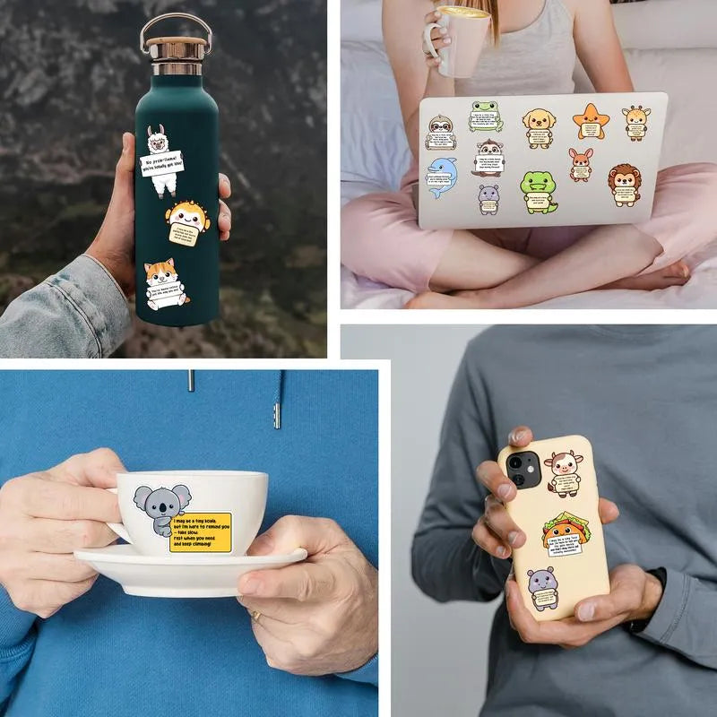 Positive Emotional Support Buddies Stickers