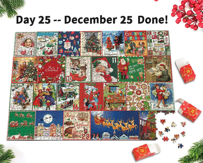 🎄Christmas Advent Calendar Jigsaw Puzzle 🧩