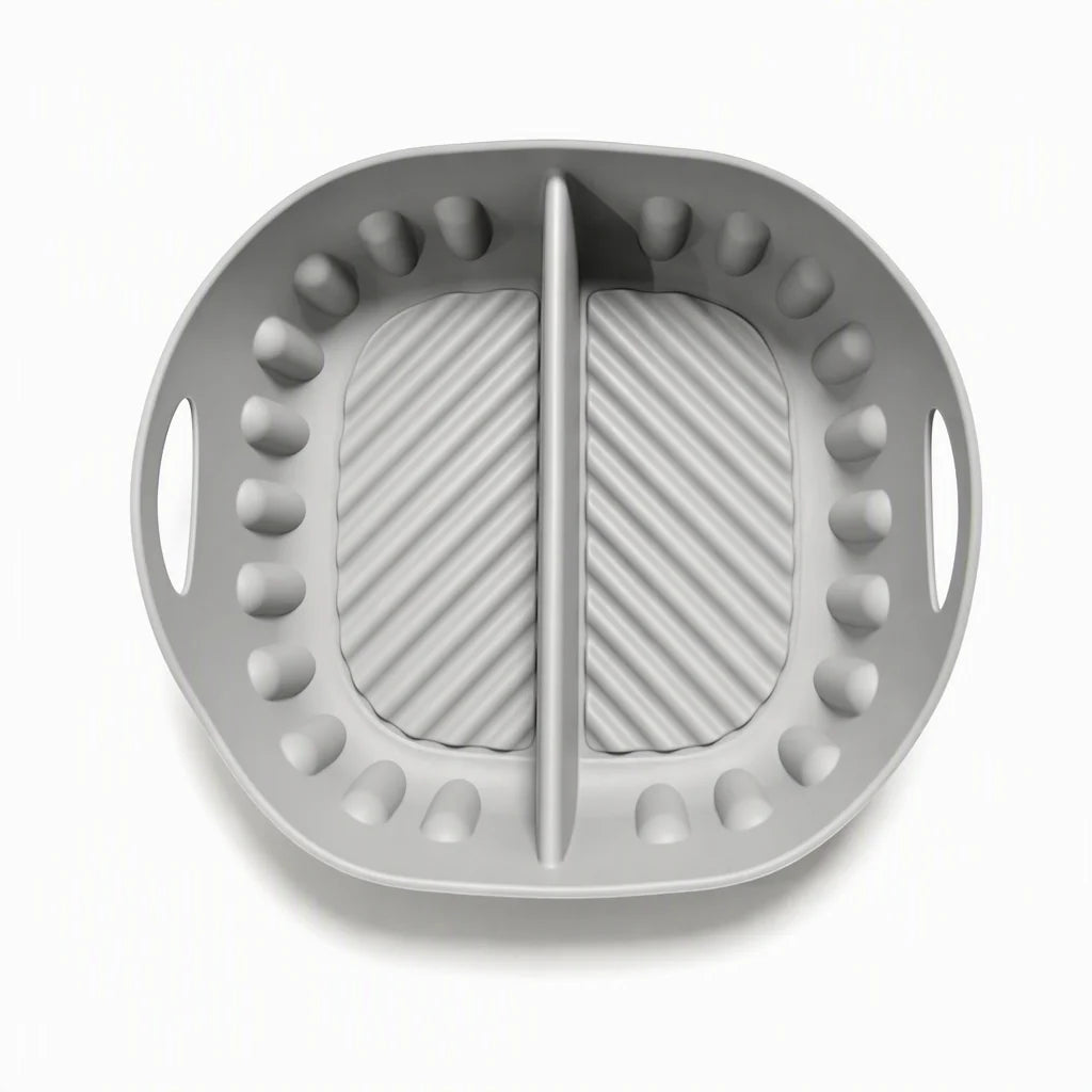 Reusable Divided Air Fryer Silicone Liner