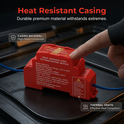 🧯 50% OFF Today! Automatic Aerosol Fire Suppression Device for Electrical Cabinets