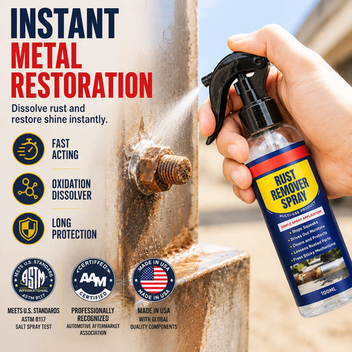 🔥Limited Time Promotion 70% OFF🔥Multi-Purpose Rust Remover Spray & Lubricant