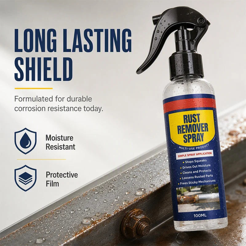 🔥Limited Time Promotion 70% OFF🔥Multi-Purpose Rust Remover Spray & Lubricant