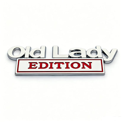 🔥2026 Summer Sale - 🚗 Old Man/Lady Edition Car Emblem