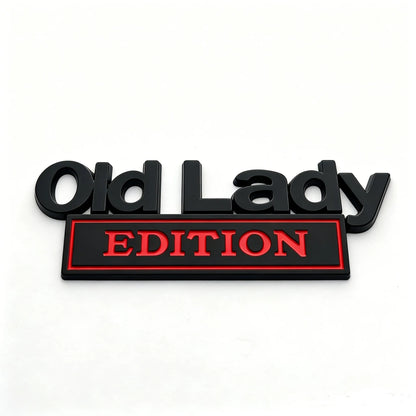 🔥2026 Summer Sale - 🚗 Old Man/Lady Edition Car Emblem