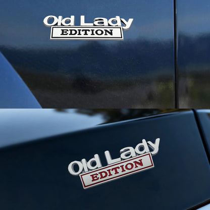 🔥2026 Summer Sale - 🚗 Old Man/Lady Edition Car Emblem
