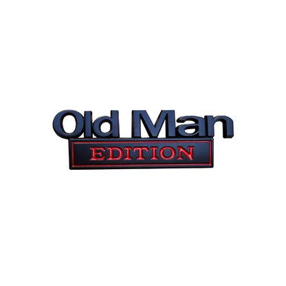 🔥2026 Summer Sale - 🚗 Old Man/Lady Edition Car Emblem
