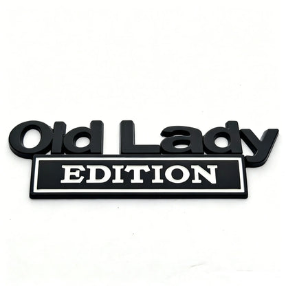 🔥2026 Summer Sale - 🚗 Old Man/Lady Edition Car Emblem
