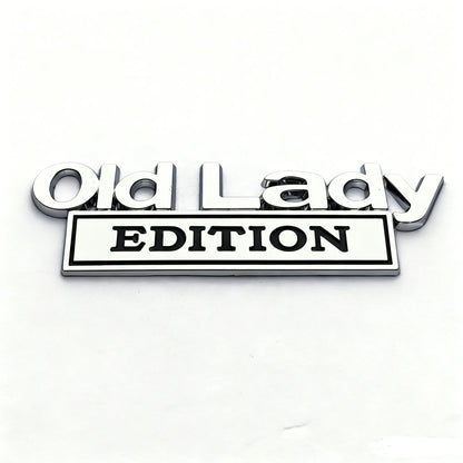 🔥2026 Summer Sale - 🚗 Old Man/Lady Edition Car Emblem