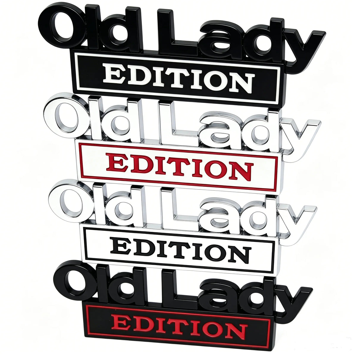 🔥2026 Summer Sale - 🚗 Old Man/Lady Edition Car Emblem