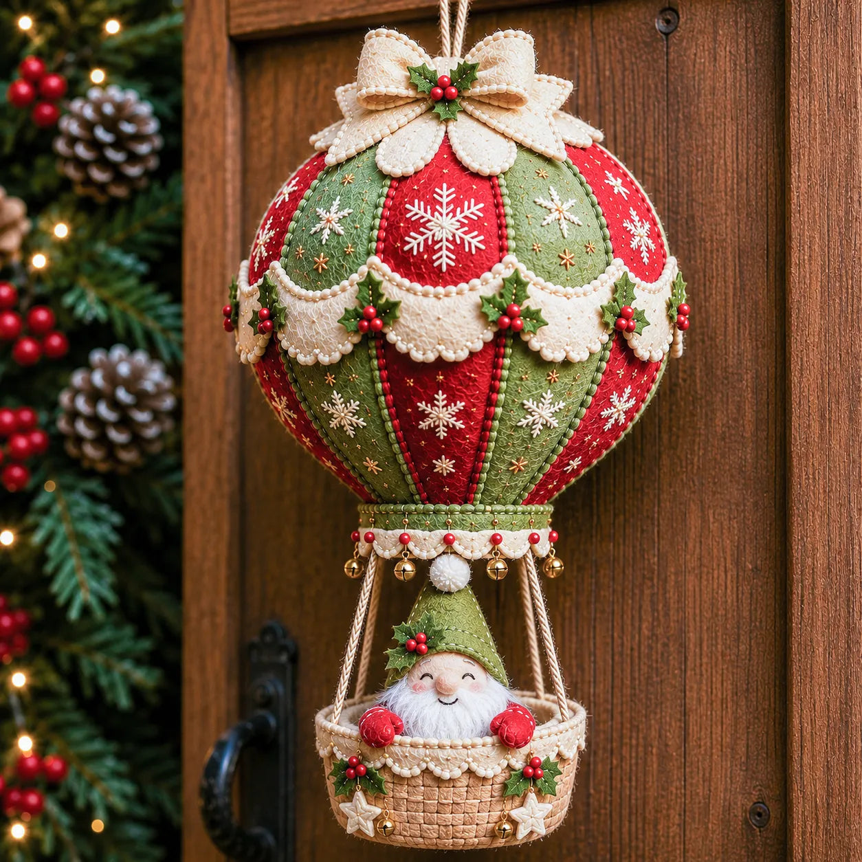🎈LAST DAY 50% OFF - 🎈 Christmas Hot Air Balloon Hanging DIY Kit