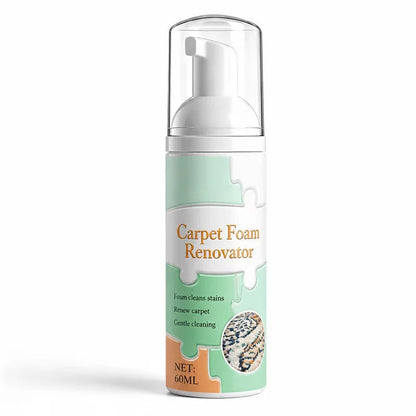 🔥BUY 1 GET 1 FREE 🫧 Waterless Carpet Foam Stain Remover – Lift, Wipe & Refresh