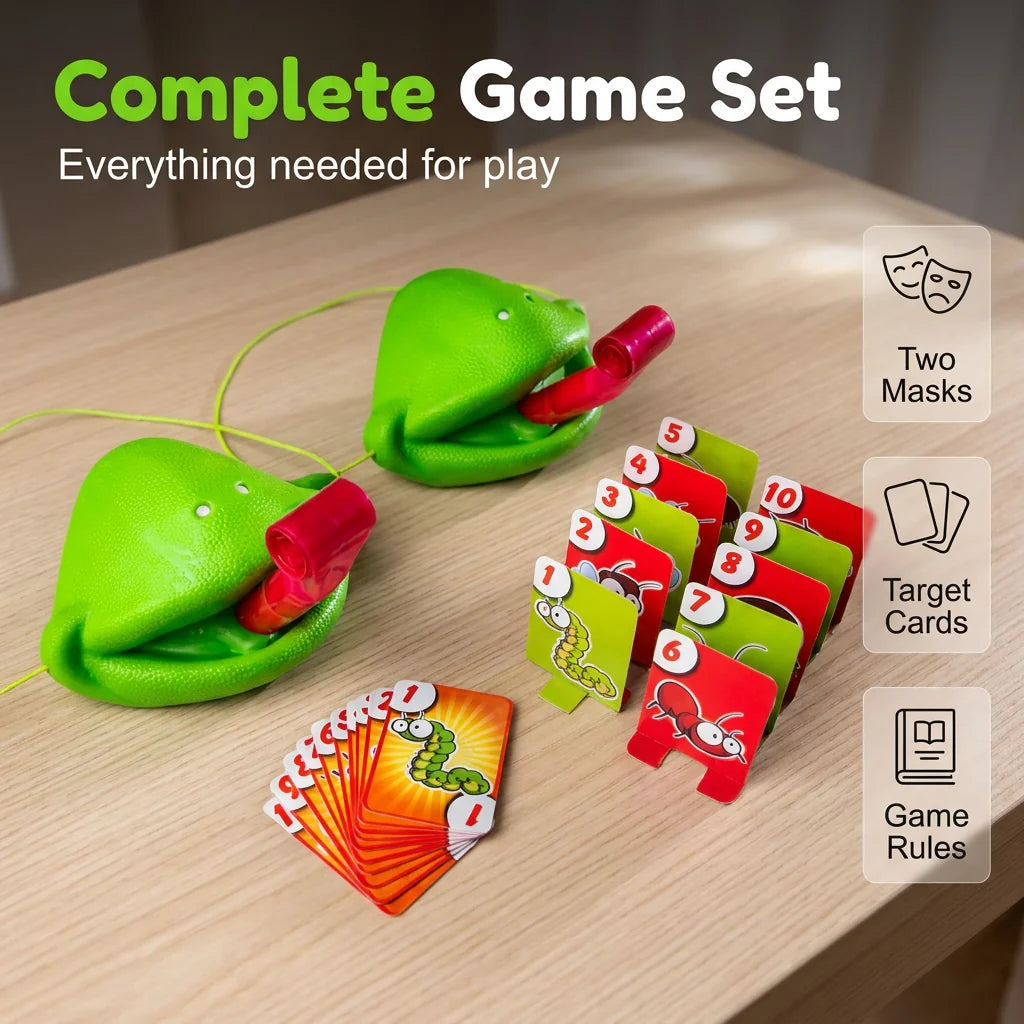 Chameleon Tongue Shooting Game
