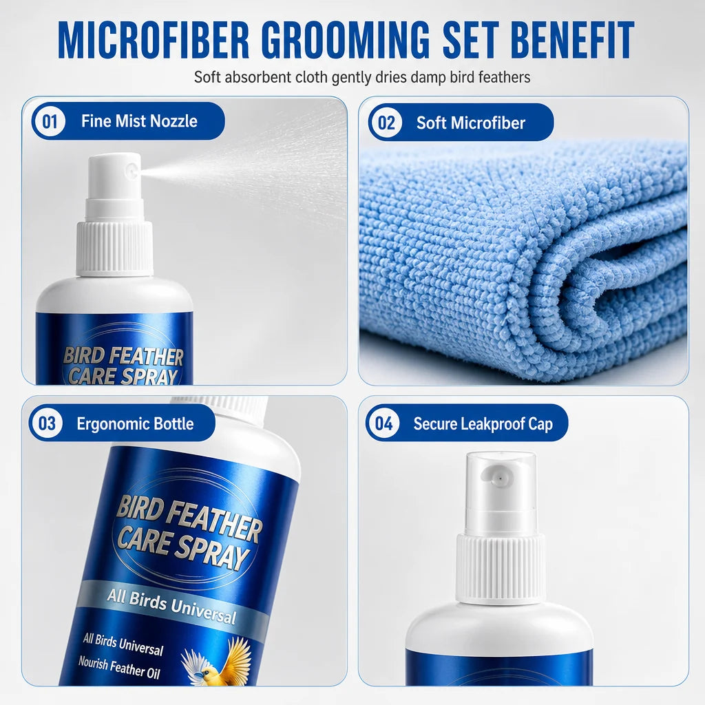 Bird Feather Care and Deodorizing Spray