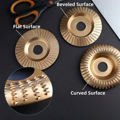 3PCS Wood Carving Disc Set