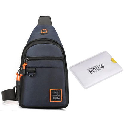 Waterproof Multi-pocket Crossbody Sling Bag