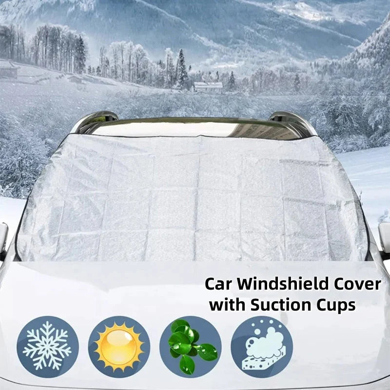 ⏳Limited-time 50% off⏰Car Windshield Cover with Suction Cups🚗🪟