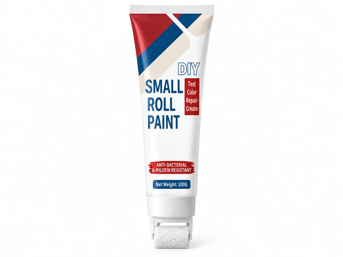 🥳2026 HOT SALE🥳💞50K+ SOLD! 🥩🍴 !All-in-One Wall Repair Paste with Roller Brush