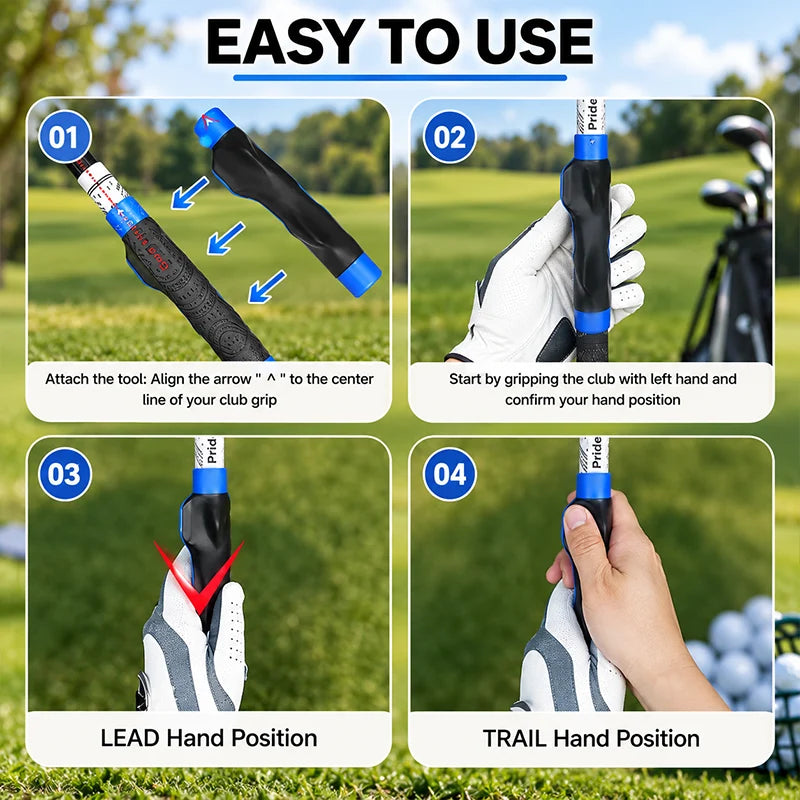 🔥⛳ Golf Grip Trainer—Fix Swing Grip, Fix Hand Position & Grasp, Master Correct Grip Posture