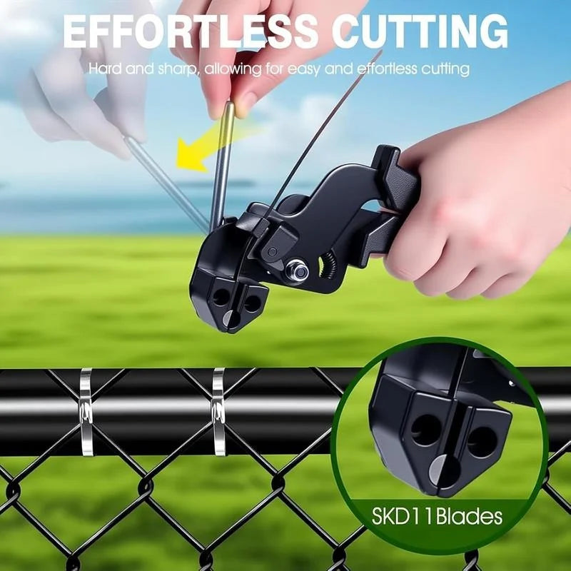 🔥Stainless Steel Cable Tie Gun with Metal Zip Ties