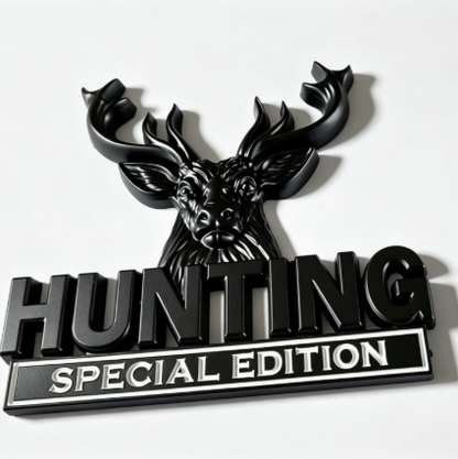🦌 HUNTING Special Edition 3D Chrome Metal Car Emblem