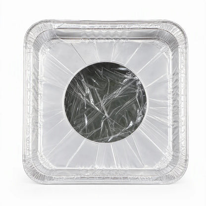⏳ Limited-Time Offer! ⏰ 10-Pack Heavy-Duty Foil Gas Stove Burner Liners – Keep Your Hob Clean & Protected with Deep Well Spill Capture 🍳