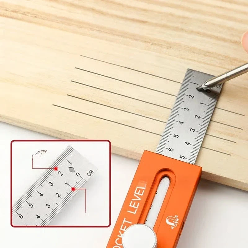 📏Multifunctional marking level ruler🚗Delivered within five working days🔥
