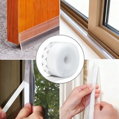 🌸Door Weather Stripping, Self-Adhesive Draft Stopper Seal for Doors & Windows🛒🛒