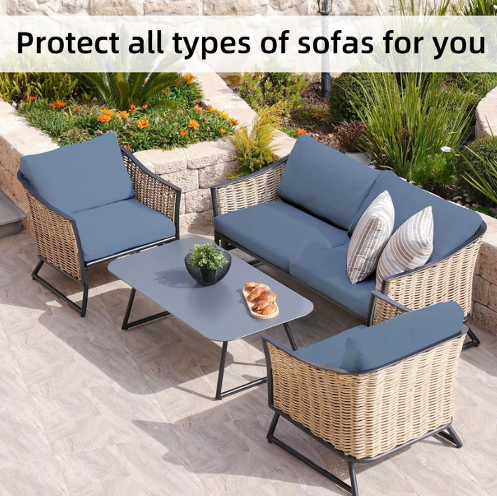 🪑 Stretch Sofa Cushion Covers Set (4 / 8 / 12 PCS)